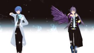 MMD Cantarella  Gakupo x Kaito [upl. by Refotsirc]