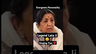 Lata Mangeshkar Ji Singing Tips ❤️ latamangeshkar latamangeshkarsongs shorts bollywood [upl. by Sheffy714]