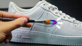 CUSTOMIZANDO TÊNIS AIR FORCE 1  VÍDEO SATISFATÓRIO [upl. by Yolanda364]