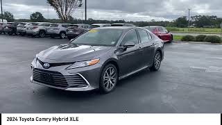 2024 Toyota Camry Hybrid XLE Used 39086A [upl. by Jobe]