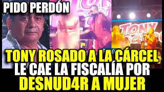 MIM DENUNCIA A TONY ROSADO X DESNUD4R A MUJER EN CONCIERTO Y ASÍ PIDIÓ PERDÓN EL CANTANTE [upl. by Crenshaw]