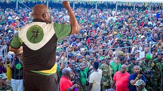 Jacob Zuma receives Huge support from MK support in Alexandra [upl. by Abrahams590]