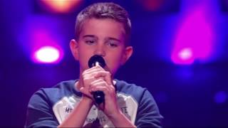 Elastic Heart  Covered by Kwint  The Voice Kids 2016 The Blind Auditions [upl. by Brandes896]