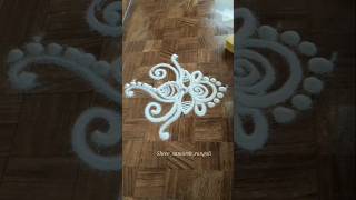 Daily rangoli design 🌸Rangoli designsrangolishortsdailyrangolitrendingviralvideoart [upl. by Oramlub]