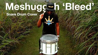 Meshuggah Bleed Snare Drum Cover  sdjmalik [upl. by Eisserc]