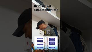 How to Inject Gemtide Injection gemtide injection doctor nursing inject osteoporosis shorts [upl. by Nostaw934]