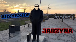 Krzysztof Jarzyna ze Szczecina pomnik 🎬 Bohater filmu Poranek kojota 🕶 Szczecin Łasztownia atrakcje [upl. by Vyky642]