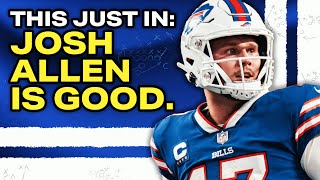 Why Josh Allen is the MVP Front Runner  PFF [upl. by Hamon]