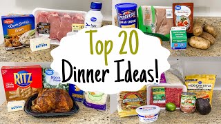 20 of the BEST Quick amp Easy Dinner Recipes  TASTY Cheap Meal Ideas  Julia Pacheco [upl. by Chatterjee]