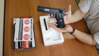 Пневматический пистолет Swiss Arms P1911 Match [upl. by Ahsenrad]