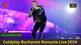 Coldplay Romania 2024  Bucharest 2024 Tickets 1 Hour  The Studio Coldplay Real Time Live 4k HD [upl. by Tupler]