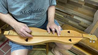 McSpadden 4FH26CC Mountain Dulcimer [upl. by Shayn]