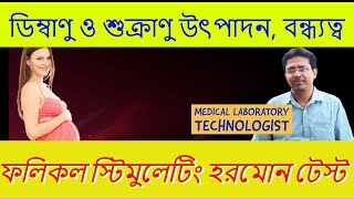 FSH Test Follicle Stimulating Hormone Test  ফলিকল স্টিমুলেটিং হরমোন টেস্ট [upl. by Janela]