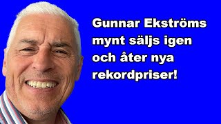 Gunnar Ekströms mynt från KMKs utställning åter på marknaden med nya rekordpriser [upl. by Zennie]