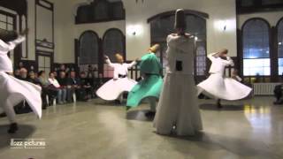 SUFI DANCE OF WHIRLING DERVISHES IN ISTANBUL TURKEY [upl. by Anivahs680]