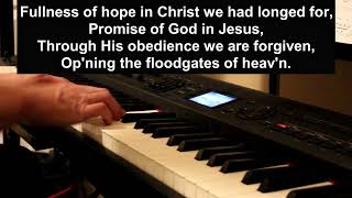 Fullness of Grace Hymns of Grace 221 Accompaniment and Lyrics [upl. by Zitvaa461]