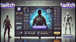 2024 NEW Twitch Account Creator  FAST ASF  GhostAIO [upl. by Iruahs]