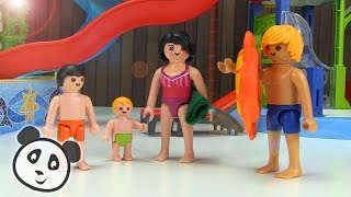 ⭕ PLAYMOBIL Schwimmbad  Der Sprungturm  Pandido TV [upl. by Aihsetel811]