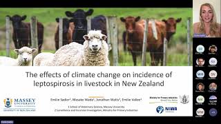 EpiCentre Seminar Series 7 Climate change on Leptospirosis [upl. by Olenolin]