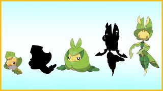 What if Pokemon had more Evolution Stages Sewaddle  Swadloon  Leavanny [upl. by Renaud]