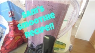 ❤ Sams Smoothie Recipe ❤ [upl. by Reid549]