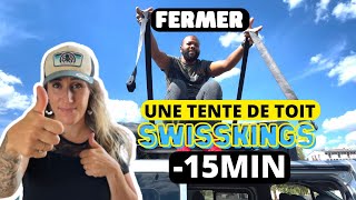 ON A TESTÉ POUR VOUS FERMER UNE TENTE  roadtrip vanlife divertissement family [upl. by Naleek777]