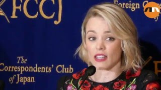 Rachel McAdams promotes Spotlight in Tokyo [upl. by Kin]