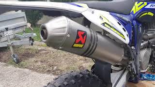 300 sherco 2013 full akrapovic sound avantapres [upl. by Ylus]