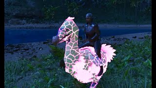 Ark Survival Descended ep1 Taking on the Island with the most OP dodo ever [upl. by Akinoj]