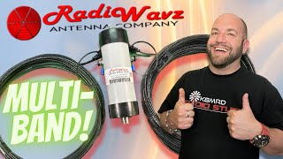 RadioWavz DX 80 Pro Line OCFD Ham Radio Antenna [upl. by Aniluap]