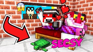 SPIO STRE E CICO CHE SI FANNO LE COCCOLE SU MINECRAFT [upl. by Cire]