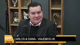 CARLOS amp DIANA  VIAJEMOS UK [upl. by Ahsaeit627]