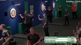 Jelle Klaasen vs Ivo Leeksma Last 16 Dutch Open 2023 [upl. by Wina]