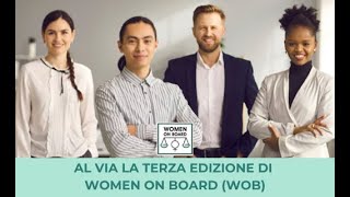 La parole di Luca De Compadri  Vicepresidente CNOCDL per Women On Board 2025 [upl. by Irroc]