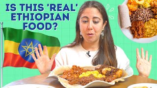 What do Ethiopians Order at an Ethiopian Restaurant [upl. by Anpas]