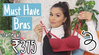 Top 5 Bra Every Girl Should Have  Super Affordable Lingerie [upl. by Oram]