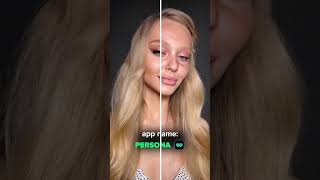 Best app for beauty filters 💚 beautyblogger videoeditor naturalbeauty hairstyle [upl. by Nofpets]