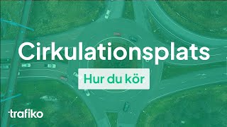 Hur du Kör i Cirkulationsplats Rondell filmat [upl. by Stefa]