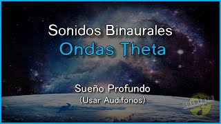 Sonidos Binaurales para llegar a un estado profundo de MEDITACION usar audífonos Ondas Theta [upl. by Pinckney581]