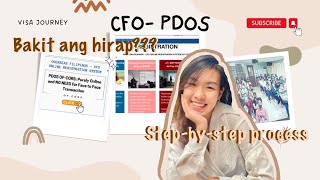 VISA JOURNEY  Ep 4 the SEMINAR  CFO PDOS 2023 pure online  digital certificate [upl. by Mozelle341]