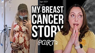 MY BREAST CANCER STORY  Part 2  Port Adriamycin  Cytoxan and Taxol ACT chemo while pregnant [upl. by Trotta]