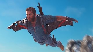 Just Cause 3  All Insula Dracon Wingsuit Challanges 5 Gear [upl. by Hgeilhsa]