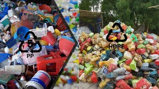 How To Identify HDPE Plastic And PP Plastic  Business Tips For Plastic Scrap Industry  💯 [upl. by Bluefarb]