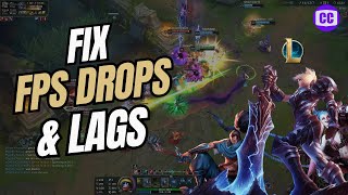 How To Fix FPS Drops In League Of Legends  Fix Sudden FPS Drop in League 2024 [upl. by Olumor]