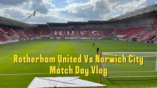 Rotherham United 21 Norwich City Vlog  202324 [upl. by Valdis577]