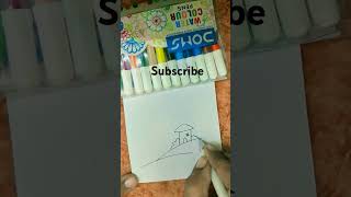 Easy hand drawingEliteartsycrafts artdrawing simpledrawing scenery hobby [upl. by Serena]