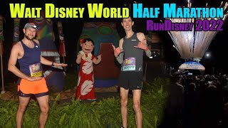 Walt Disney World Half Marathon  RunDisney 2022  Marathon Weekend [upl. by Lowney]