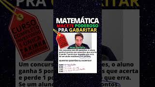 MATEMATICA MACETE PARA GABARITAR [upl. by Oiramed]