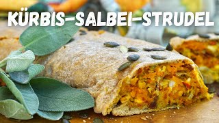 Der beste Strudel  VEGETARISCHER SalbeiKürbisStrudel  mit Dagmar von Cramm [upl. by Ekim]