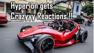 MotorMind Designs Hyperion 1 gets crazy Reactions [upl. by Dnomayd]